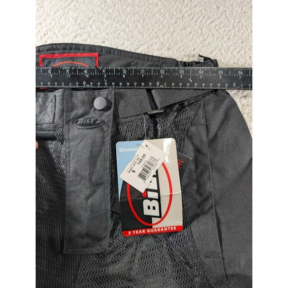 BiLT Calypso Women's MEDIUM Lined Motorcycle Pants Nylon Mesh with Knee Armor - Picture 4 of 6